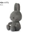 Miffy Kordsamt grau 33 cm