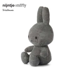 Miffy Kordsamt grau 33 cm