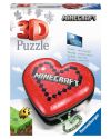 3D Puzzle Herzschatulle – Minecraft