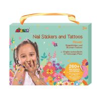 Nagelsticker & Tattoos Blumen