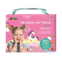 Nagelsticker & Tattoos Einhorn