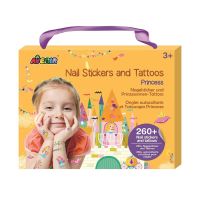 Nagelsticker & Tattoos Prinzessin