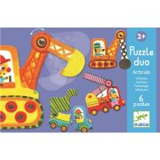 Djeco Puzzle Duo Fahrzeuge