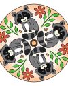 Mandala Designer Mini cute animals