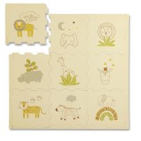 Puzzlematte, Safari Tiere