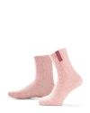 Pink Wolle Socken Jazzy