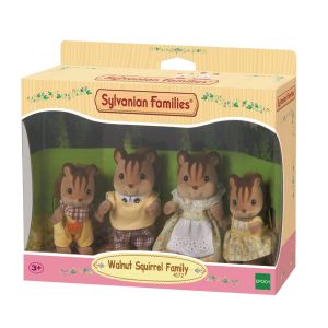 Walnuss Eichhörnchen Familie